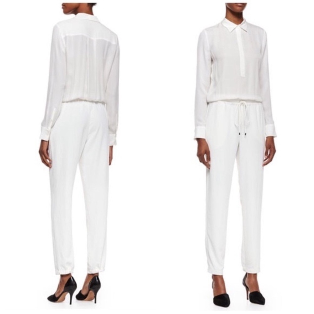Vince Long Sleeve Jumpsuit